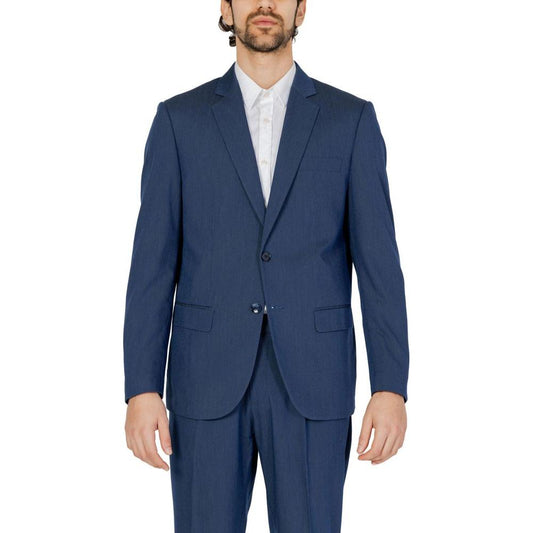 Antony Morato Blue Polyester Suit Antony Morato Dark Slate Gray