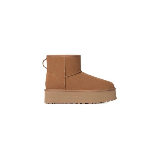 UGG Beige Suede Leather Boot UGG Sienna
