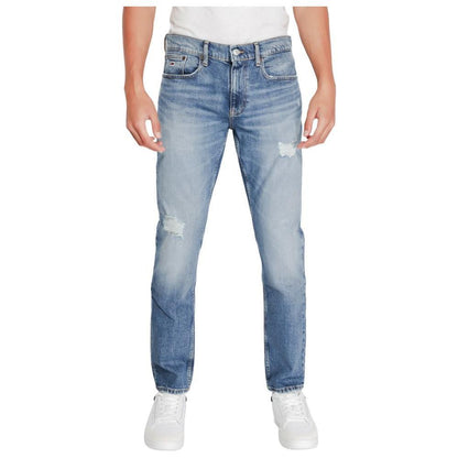 Tommy Hilfiger Jeans Blue Cotton Slim Fit Jean