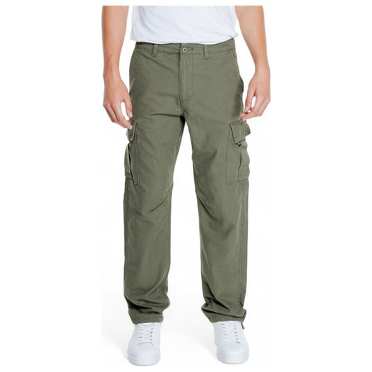 Jack Jones Green Cotton Jeans & Pant Jack Jones Dim Gray