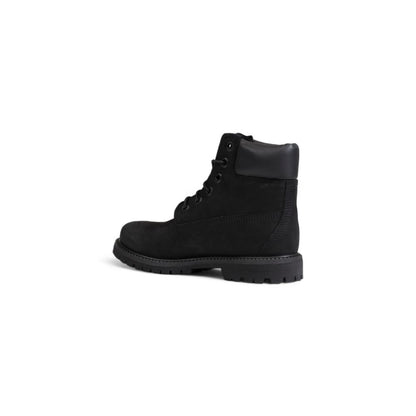Timberland Black Recycled Leather Lace-Up Boots 1728,71956299936,Black,Boots - Shoes,EU36/US6,EU37/US7,EU38.5/US8.5,EU38/US8,EU39/US9,Lace-Up Boots - Boots - Shoes,New with tags,Shoes,Timberland,Women