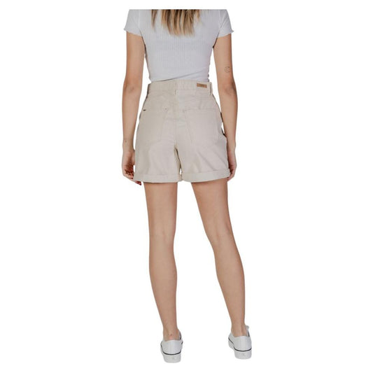 B.Young Beige Cotton Short B.Young Dark Gray