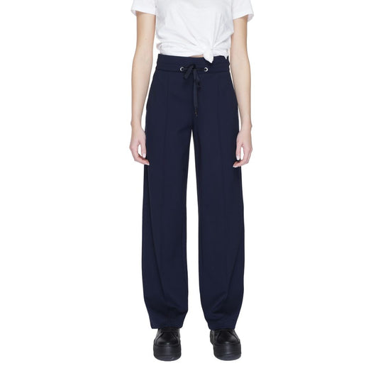 Street One Blue Viscose Jeans & Pant Street One Light Gray