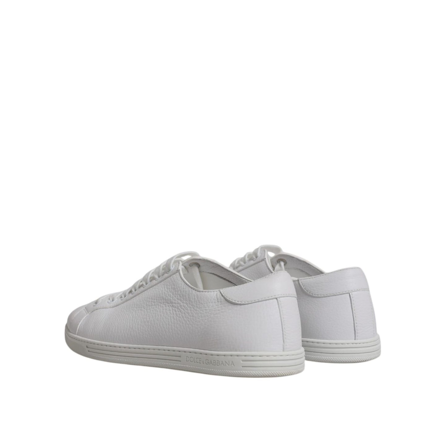 Dolce & Gabbana White Low Top Men Saint Tropez Sneakers Shoes