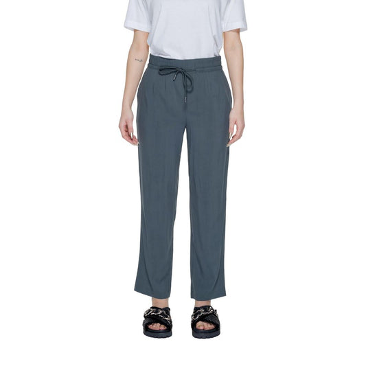 Street One Green Viscose Jeans & Pant Street One Dark Slate Gray