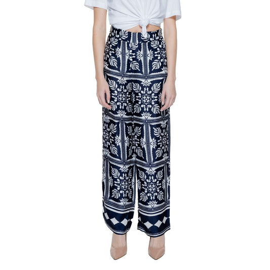 Street One Blue Viscose Pant