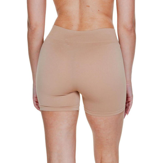 Vero Moda Beige Polyamide Short Vero Moda Rosy Brown