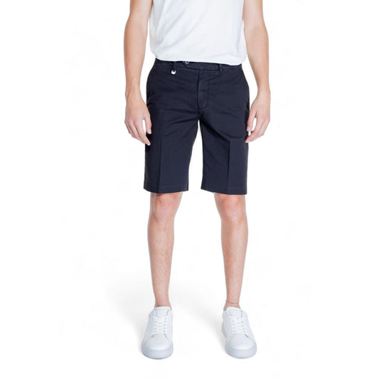 Antony Morato Black Cotton Short Antony Morato Light Gray