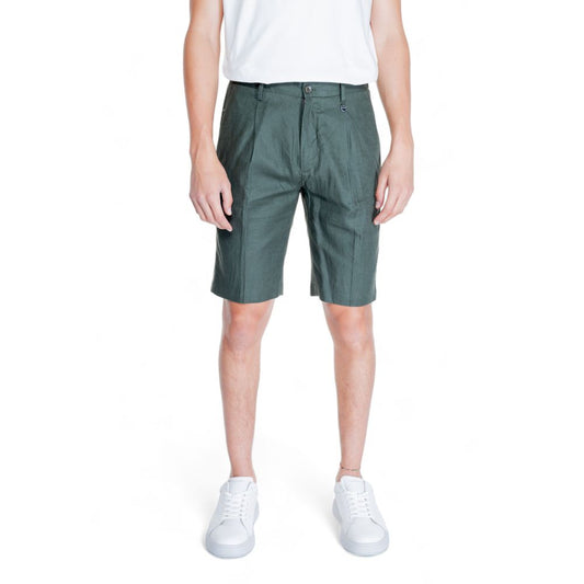 Antony Morato Green Linen Short Antony Morato Light Gray
