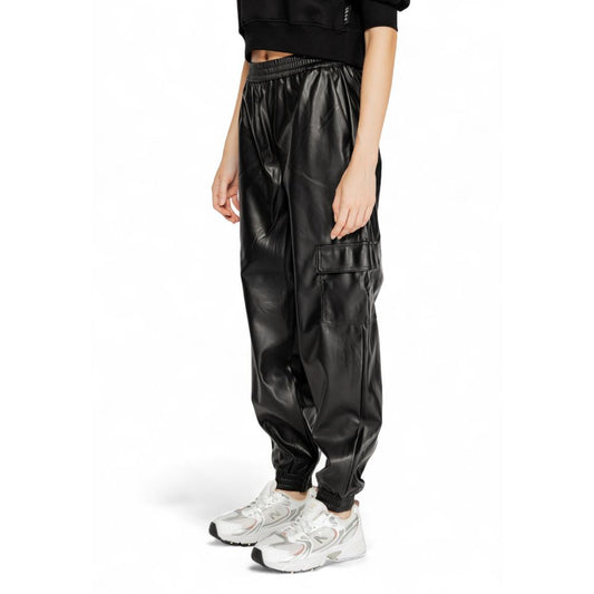 Only Black Polyester Jeans & Pant Only Light Gray