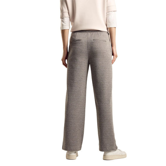 Street One Black Viscose Jeans & Pant Street One Dark Gray