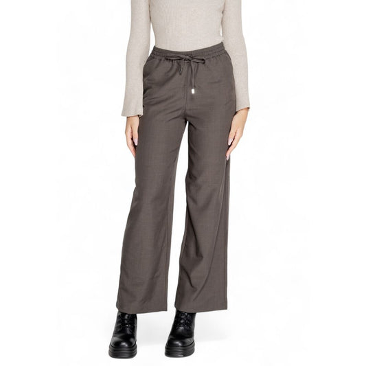 Only Gray Polyester Jeans & Pant Only Dim Gray