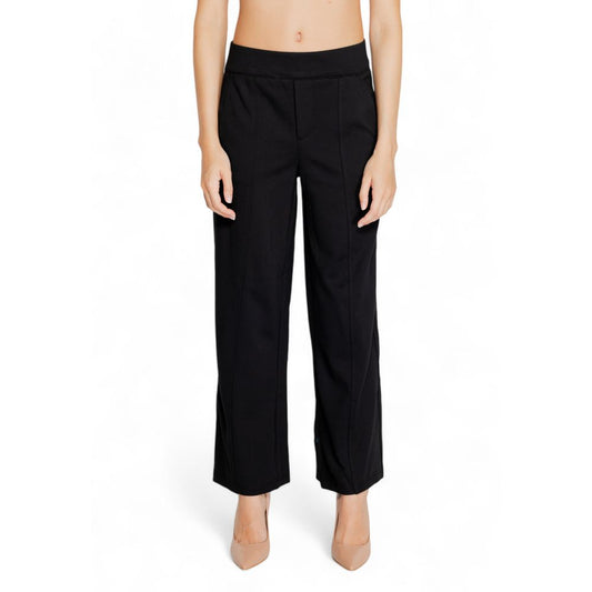 Street One Black Viscose Jeans & Pant Street One Black