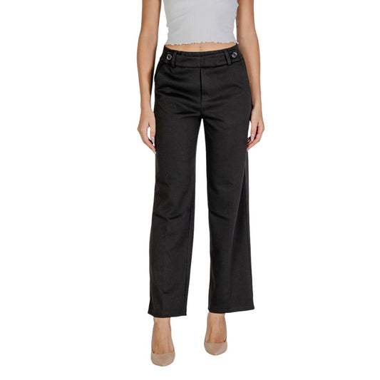Street One Black Polyester Jeans & Pant Street One Tan