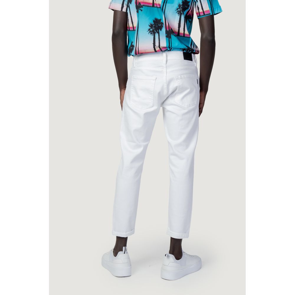 Antony Morato White Cotton Skinny Jeans