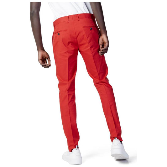 Antony Morato Red Cotton Jeans & Pant Antony Morato Firebrick