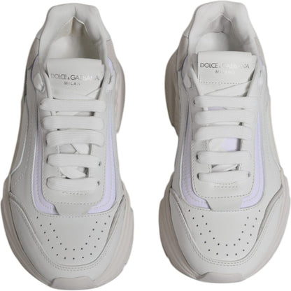 Dolce & Gabbana White Daymaster Low Top Sneakers Shoes