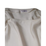 Brunello Cucinelli Beige Silk Ascot Collared Long Sleeves Top TSH86781-40