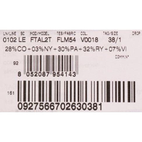 بنطلون ضيق من الدانتيل المزهر بخصر مرتفع من دولتشي آند غابانا