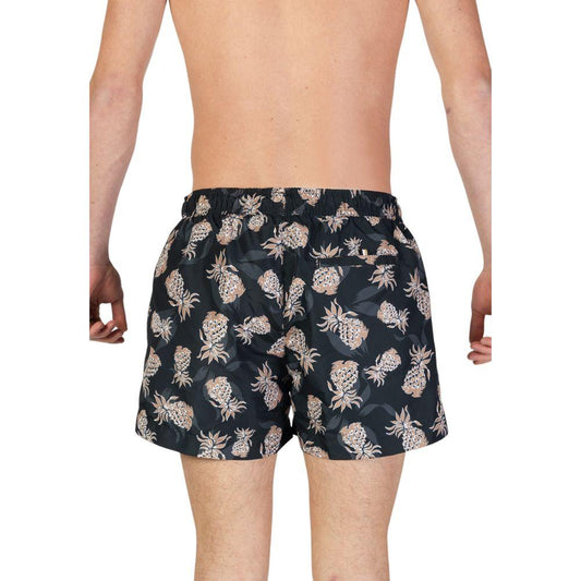 Hugo Boss Black Recycled Polyester Swimwear Hugo Boss Tan