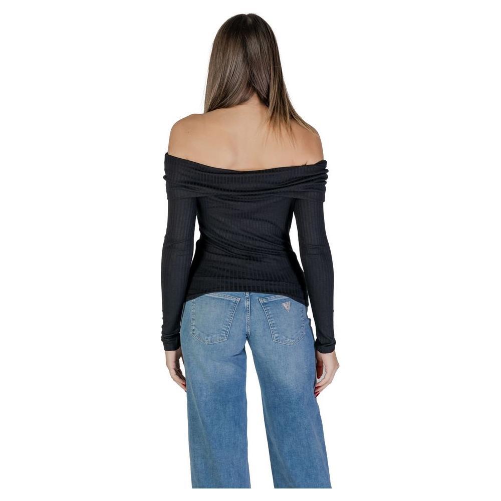 Jacqueline De Yong Black Viscose Sportswear