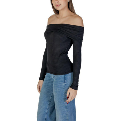 Jacqueline De Yong Black Viscose Sportswear