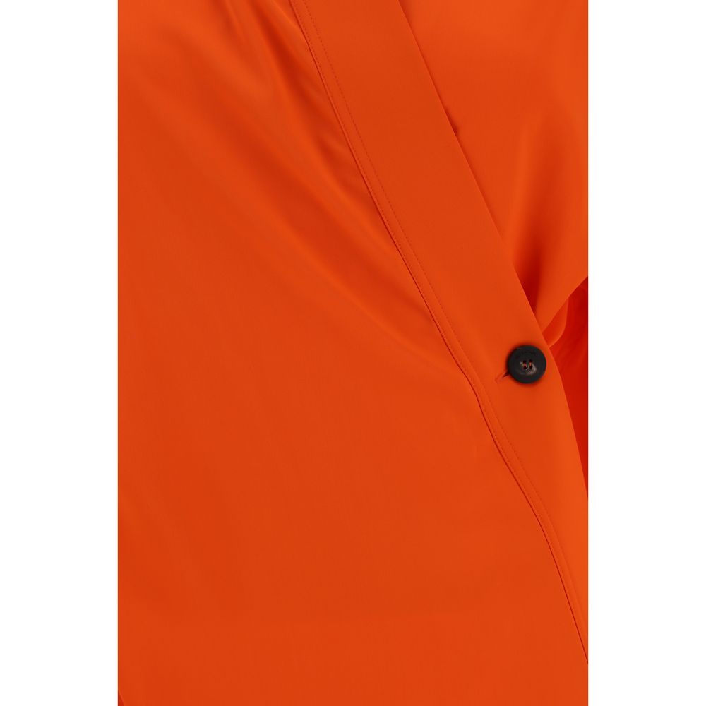 Front view with bag zipped and handles upright.