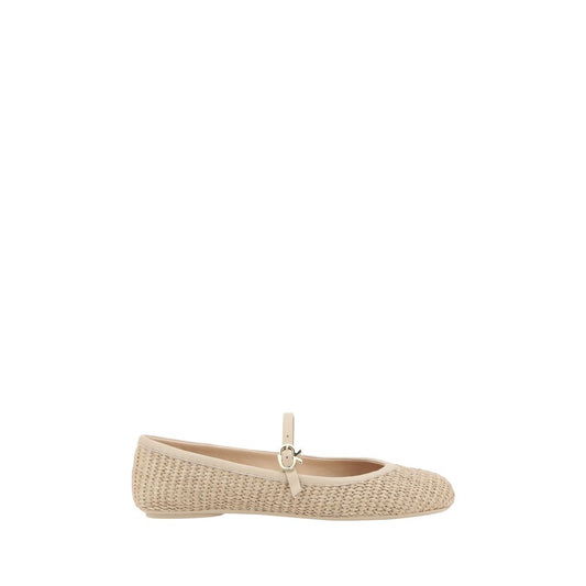 Gianvito Rossi Carla Marbella Ballerinas Gianvito Rossi Tan
