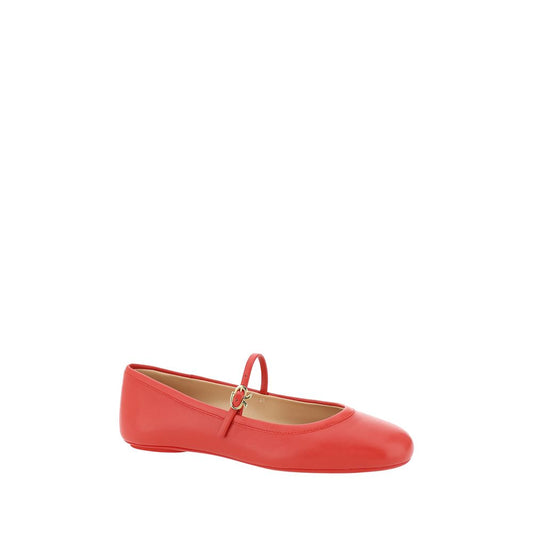 Gianvito Rossi Carla Ballerinas Gianvito Rossi Tomato