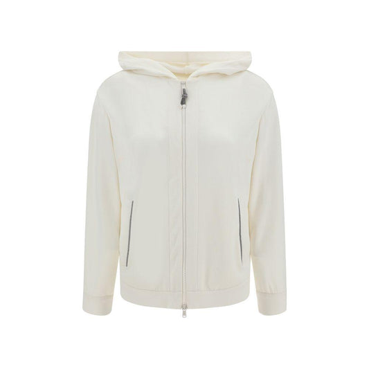 Brunello Cucinelli Hoodie Brunello Cucinelli Light Gray