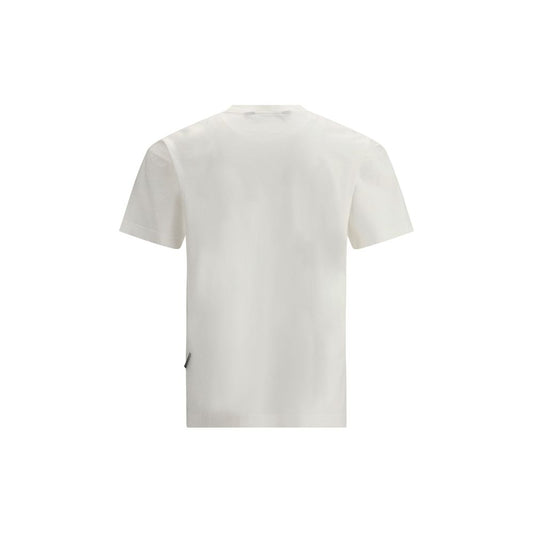 Palm Angels Crystal Pin Up T-Shirt Palm Angels Light Gray