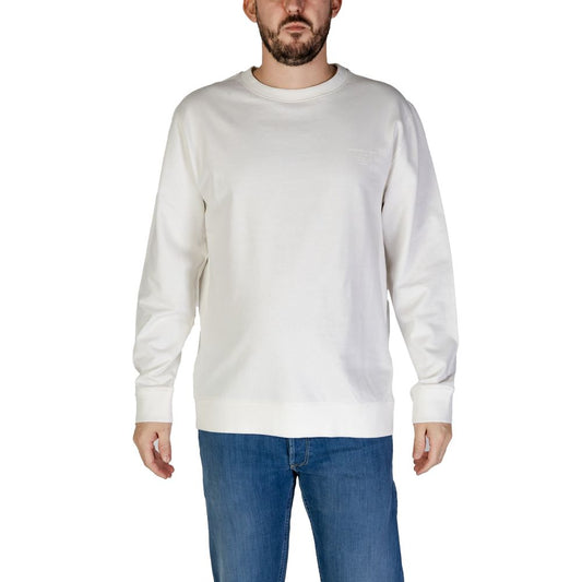 Hamaki-Ho White Cotton Sweater Hamaki-Ho Light Gray