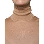 Dolce & Gabbana Brown Turtleneck Long Sleeve Pullover Sweater TSH8028-40