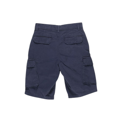 Lyle & Scott Blue Cotton Bermuda