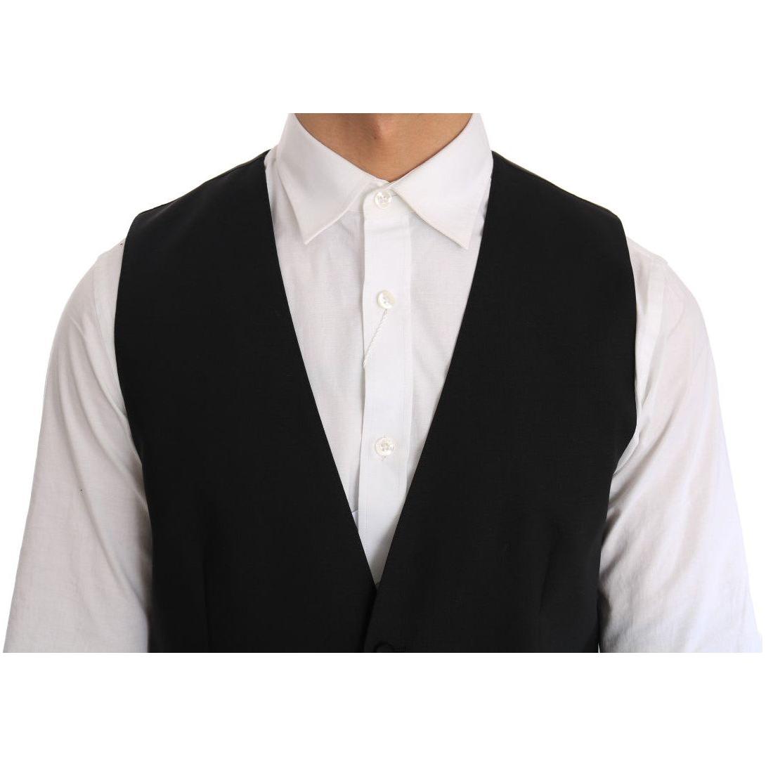 سترة رسمية أنيقة بقصّة Slim Fit من Dolce &amp; Gabbana باللون الأسود