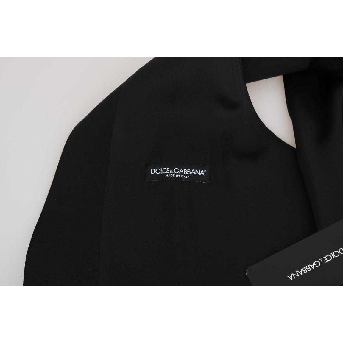 سترة رسمية أنيقة بقصّة Slim Fit من Dolce &amp; Gabbana باللون الأسود
