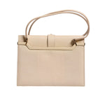 Dolce & Gabbana Beige Leather Ingrid Top Handle Shoulder Bag