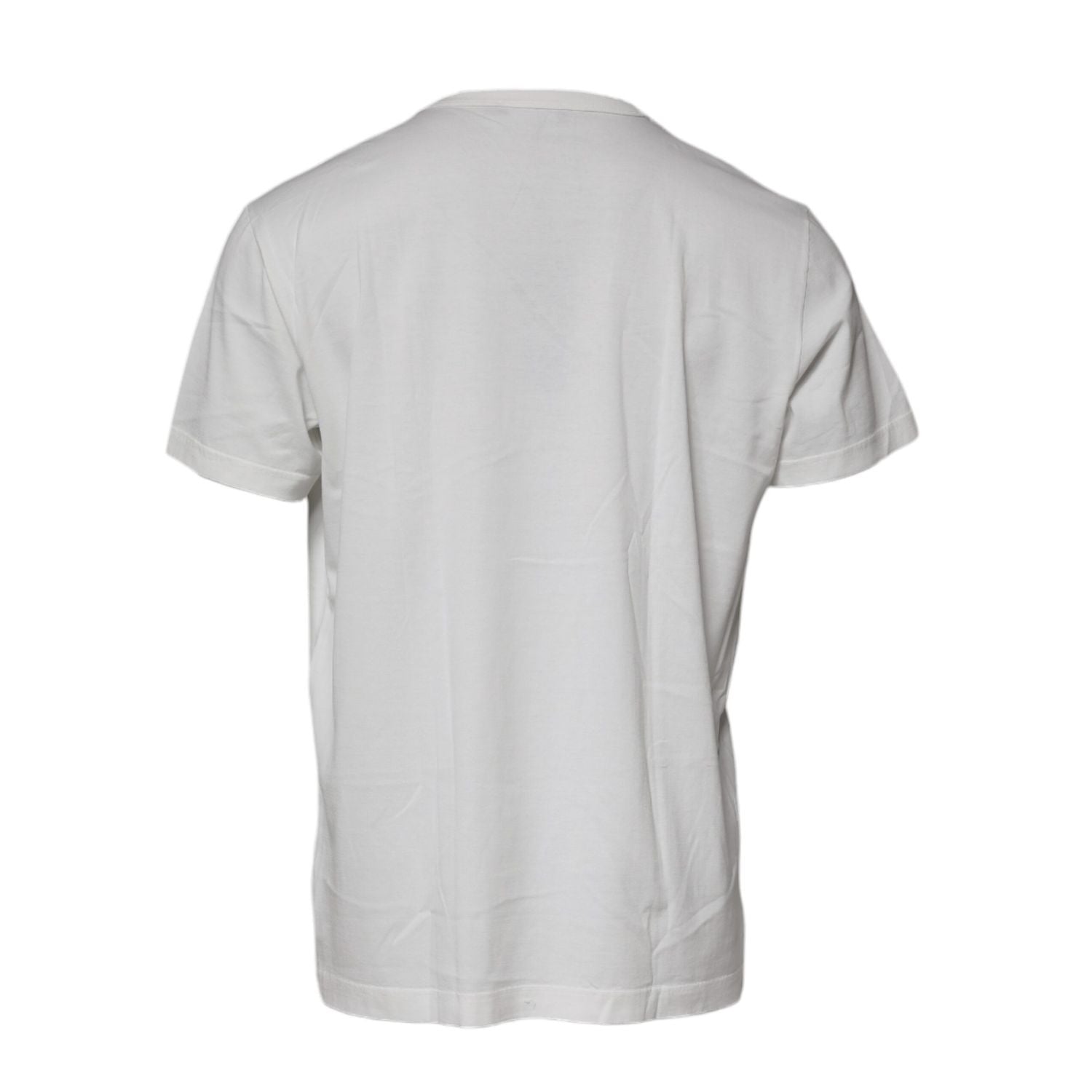 Dolce & Gabbana White Royals Heritage Cotton T-shirt