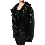 Dolce & Gabbana Black Polyester Button Down Blouson Jacket JKT4095-38