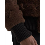 Bottega Veneta Brown Fur Lamb Shearling Coat Jacket JKT4061-48