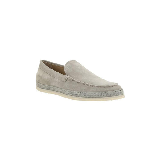 Tod's Suede Loafers 1728,72470364320,EU39/US6,Gray,Loafers - Men - Shoes,Men,Men - Shoes,New with tags,Shoes,Tod's Tod's TO-XXM0TV0AJ30RE099979997-EU39/US6