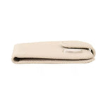 Dolce & Gabbana White Dauphine Leather Condom Case Holder Pocket Wallet