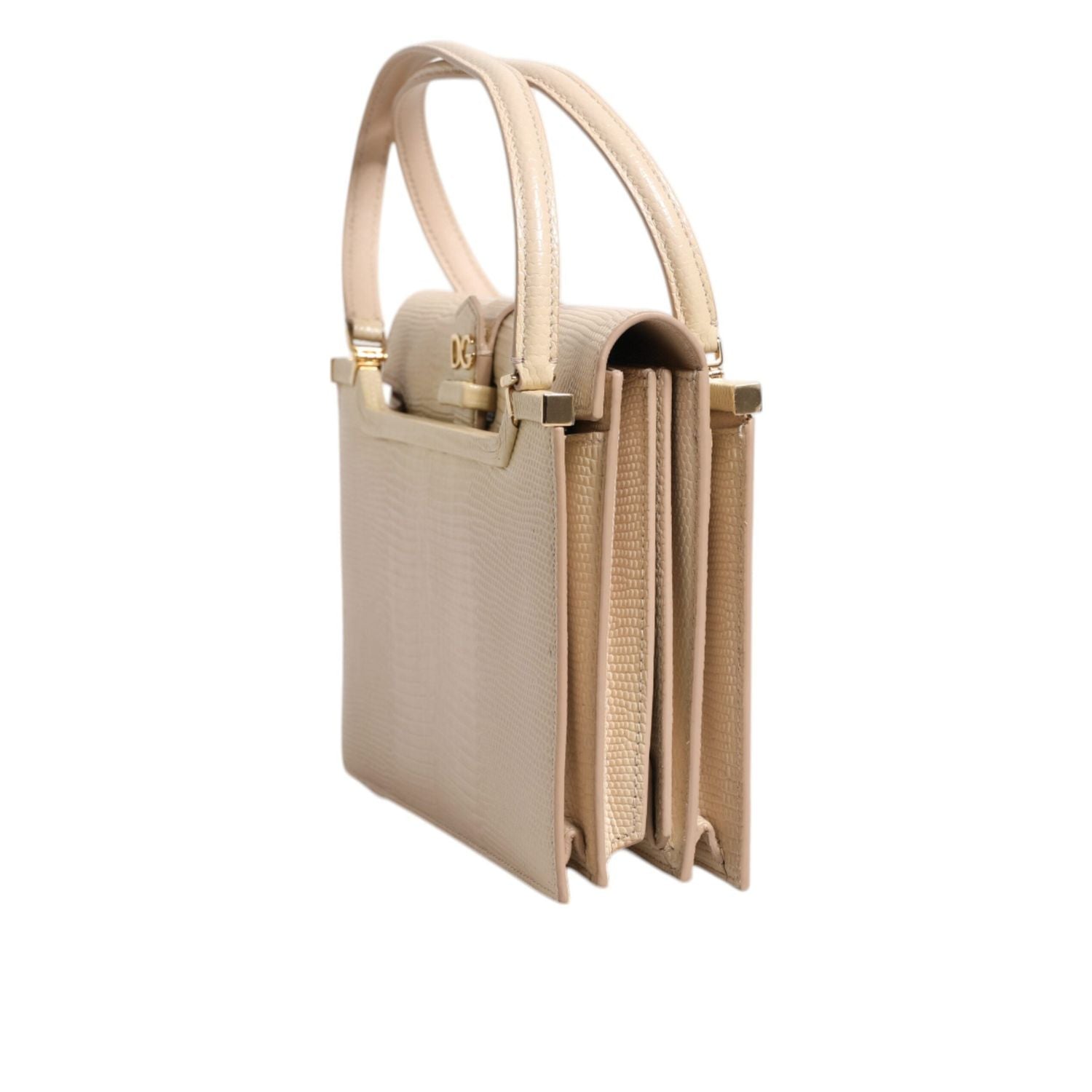 Front view with bag zipped and handles upright.