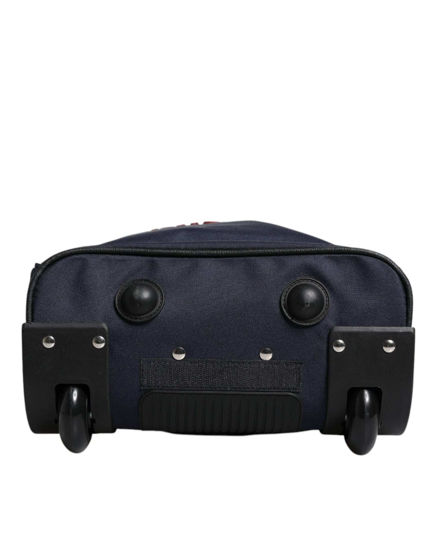 Front view with bag zipped and handles upright.