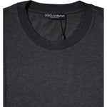 Dolce & Gabbana Dark Gray Crew Neck Short Sleeves T-shirt TSH86816-50