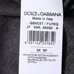 Dolce & Gabbana Dark Gray Crew Neck Short Sleeves T-shirt TSH86816-50