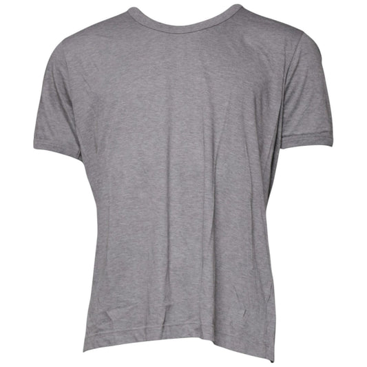 Dolce & Gabbana Gray Cotton Crew Neck Short Sleeves T-shirt 1728,67345645728,Clothing,Dolce & Gabbana,Gray,IT46 | S,Material: 100% Cotton,Men,Men - Clothing,New with tags,T-Shirts - Men - Clothing Dolce & Gabbana TSH87674-46