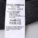 Dolce & Gabbana Dark Gray DG Logo Crew Neck Pullover Sweater TSH87796-46