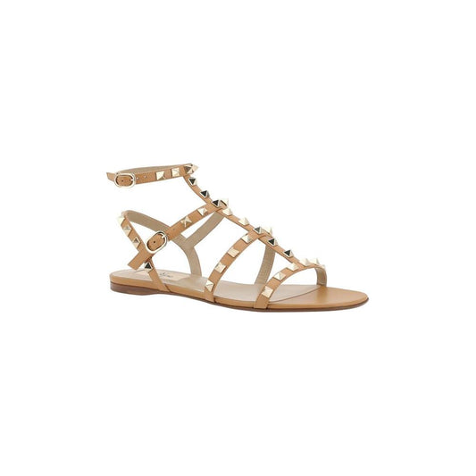 Valentino Garavani Rockstud Sandals Valentino Garavani Rosy Brown