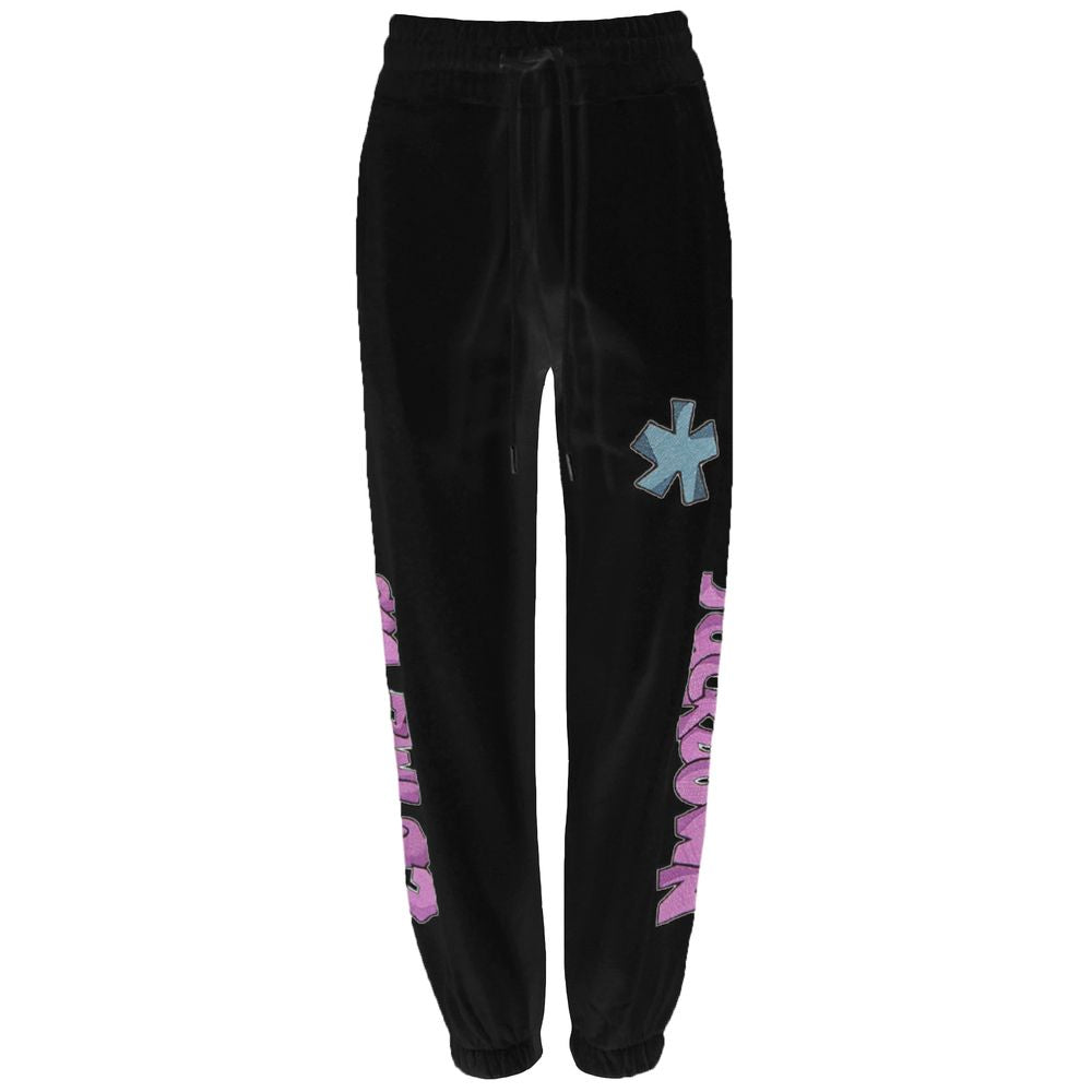 Comme Des Fuckdown Black Cotton Women Sweatpants